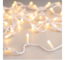 Светодиодная гирлянда ARD-STRING-CLASSIC-10000-WHITE-100LED-MILK-PULSE Warm (230V, 7W) (Ardecoled, IP65)  031646  Arlight