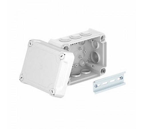 Коробка распределительная T100, 150x116x67 мм, высокая крышка (T 100 HD LGR)  2007712  OBO Bettermann