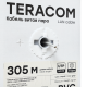Кабель витая пара TERACOM Cat.5E U/UTP 4 пары solid оболочка PVC цвет серый (упак. 305м)  TRC-5EUTP-04PVC-GY-IN3  EKF