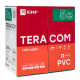 Кабель витая пара TERACOM Cat.5E U/UTP 4 пары solid оболочка PVC цвет серый (упак. 305м)  TRC-5EUTP-04PVC-GY-IN3  EKF