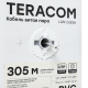 Кабель витая пара TERACOM Cat.5E U/UTP 4 пары solid оболочка PVC цвет серый (упак. 305м)  TRC-5EUTP-04PVC-GY-IN3  EKF