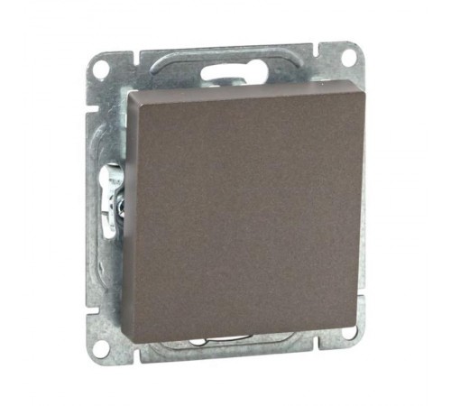 Механизм выключателя, одноклавишный, проходной, мокко Эпика  UP1-SWM-11 EKF