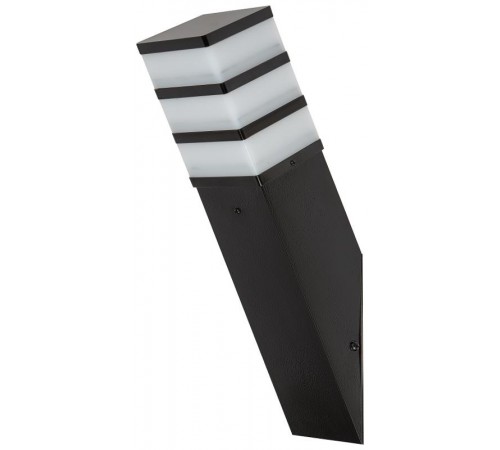 Садово-парковый светильник ИНОКС-8420 настенный черный  Б0057531  ЭРА