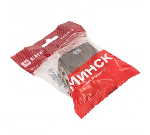 Выключатель 2-клавишный ОП Минск 10А с индикатором тёмное дерево EKF  EGV10-123-40  EKF