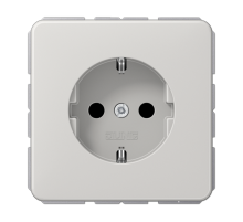 Штепсельная розетка SCHUKO 16A 250V~; светло-серая  CD1520BFLG  Jung