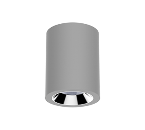 Светильник светодиодный DL-02 Tube накладной 220*150 55W 4000K 35° RAL7045 серый муар  V1-R0-H0391-20000-2005540  VARTON