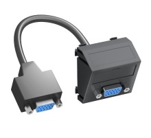 Мультимедийная рамка VGA Modul45 (черный) (MTS-VGA F SWGR1)  6104673  OBO Bettermann