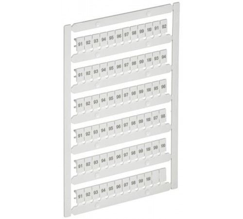 ARMAFIX Маркер для CTS/CP 4мм2 с символами "91-100"   AF-CT10D-M-004-10  IEK (ИЭК)