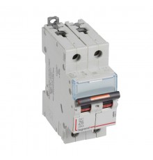 Выключатель автоматический двухполюсный DX3 6А Z 25кА  409911  Legrand