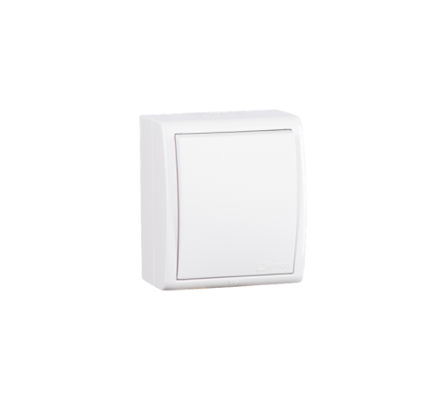 Simon 15 Aqua Белый Выключатель 1-кл, IP54, 10А 250В, винт. зажим  1594101-030  Simon