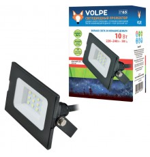 Прожектор светодиодный ULF-Q513 10W/RED IP65 220-240В BLACK  10вт, красный свет, черный  UL-00005810  Volpe