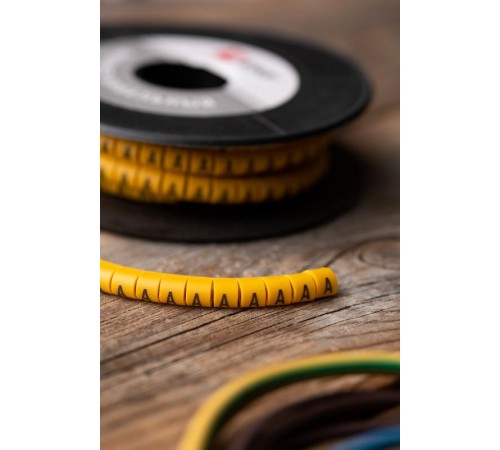 Маркер-кабельный 6,0кв.мм "A"(500шт.) (ЕС-3) EKF PROxima  plc-KM-6-A  EKF