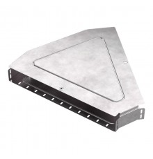 Угол горизонтальный 45 градусов с крышкой Стандарт 600х80   PR16.0620  Промрукав