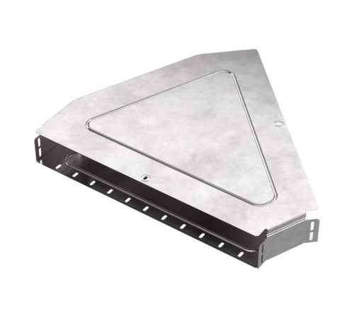 Угол горизонтальный 45 градусов с крышкой Стандарт 600х80   PR16.0620  Промрукав