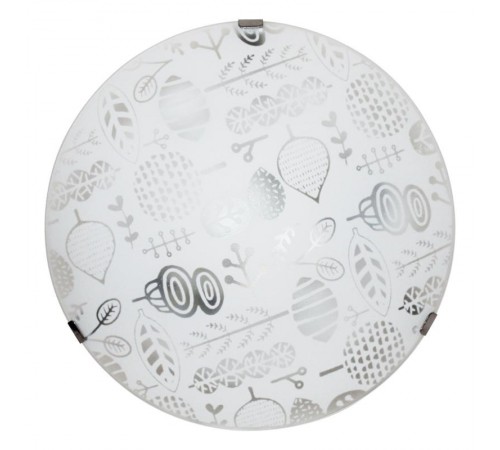 Светильник "Лужок" 300 НПБ 01-2х60-139 М16 матовый белый /кл.штамп металлик  1005209258  Элетех