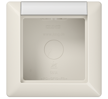Коробка для накладного монтажа 1-кратная; слоновая кость  AS581ANAW  Jung