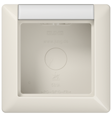 Коробка для накладного монтажа 1-кратная; слоновая кость  AS581ANAW  Jung