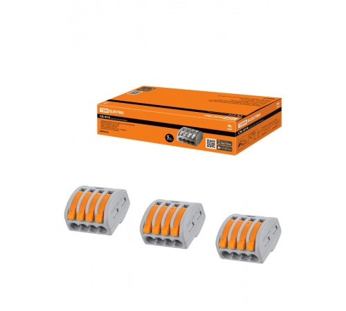 Соединительная клемма СК-414 (2,5мм2)   SQ0527-0004  TDM