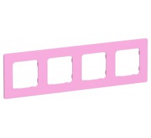 FLITE Classic Рамка 4-ая РУ-4-К-ФлПр пурпурный  FI-M42-32-20-K99  IEK