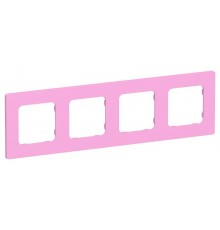 FLITE Classic Рамка 4-ая РУ-4-К-ФлПр пурпурный  FI-M42-32-20-K99  IEK