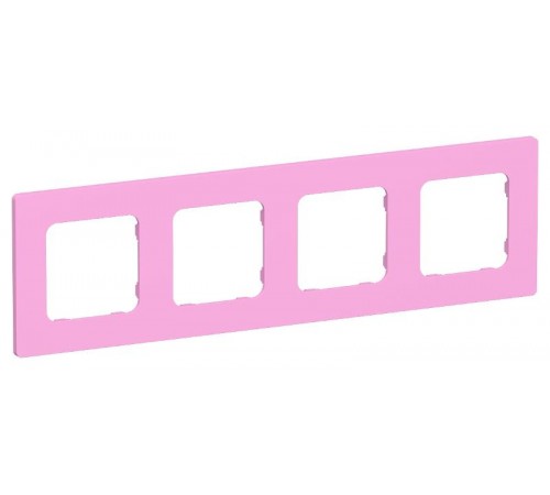 FLITE Classic Рамка 4-ая РУ-4-К-ФлПр пурпурный  FI-M42-32-20-K99  IEK