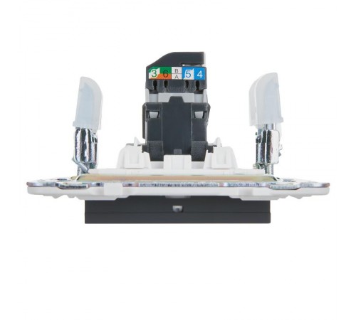 SKANDY Розетка компьютерная RJ45 кат.5E SK-K01G графит  SK-K10-1-K53  IEK