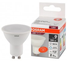 Лампа светодиодная LED Value PAR16 7W/865 230V GU10 10X1  4058075581616  OSRAM