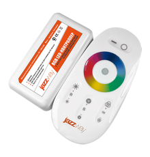 Контроллер для светодиодной ленты LED RGB PRC-4000RF 216/432Вт 12/24В IP20 белый  1007957  Jazzway