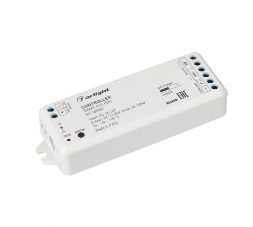 Контроллер SMART-K31-CDW (12-24V, 2x5A, 2.4G)  028292  Arlight