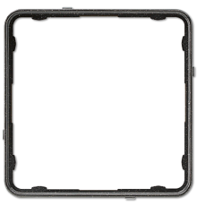 Внутренняя цветная рамка; черный металлик  CDP81SWM  Jung