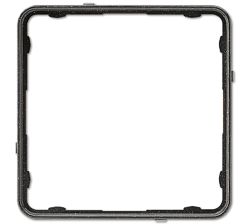 Внутренняя цветная рамка; черный металлик  CDP81SWM  Jung