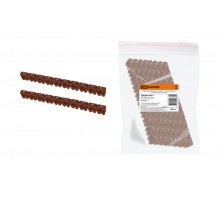 Маркер наборный - символ "1" коричневый 2,5 мм2 (150 шт.)   SQ0534-0017  TDM