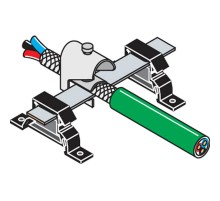 Зажимы SFB.P для проводов Земля 35мм.кв. для шины BO318 (18х3мм)  1SNA205174R0400  TE