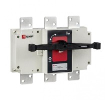 Рубильник-выключатель 1000A 3P c рукояткой управления для прямой установки PowerSwitch  psds-1000-3  EKF