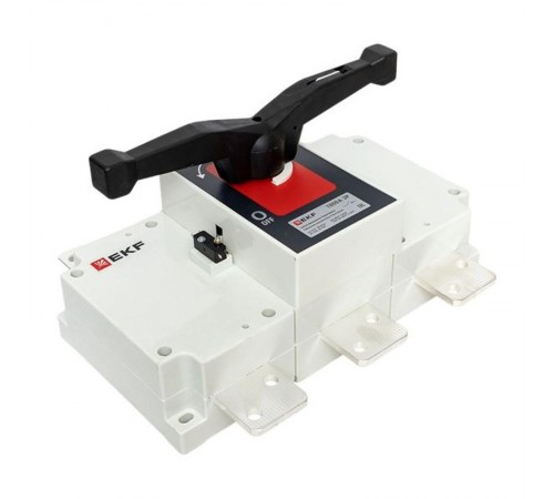 Рубильник-выключатель 1000A 3P c рукояткой управления для прямой установки PowerSwitch  psds-1000-3  EKF