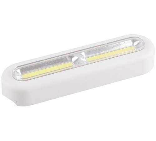 Светильник светодиодный-кнопка FN1210, 3W, белый, работа от 3 шт ЭП ААА 23381  Feron