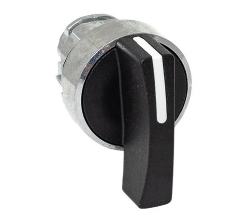 Механизм исполнительный переключателя ХB4 на 3 положения возвратный без фиксации, без подсветки с длинной ручкой IP65  XB4BJ3-65  EKF