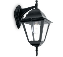 Светильник садово-парковый 4202 100W 230V E27 185*215*400мм черный  11026  FERON