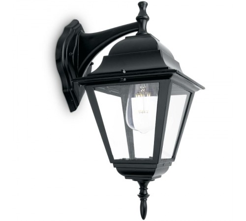 Светильник садово-парковый 4202 100W 230V E27 185*215*400мм черный  11026  FERON