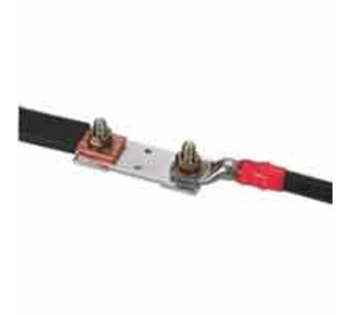 Силовая клемма Viking 3 - два вывода под наконечник - шаг 55 мм  039015  Legrand