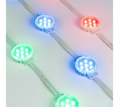 Модуль управляемый SPI-F7-D50 24V RGB-RAM-Auto (1.25W, IP68, 120 deg) (Arlight, Пластик, 3 года)  036826  Arlight