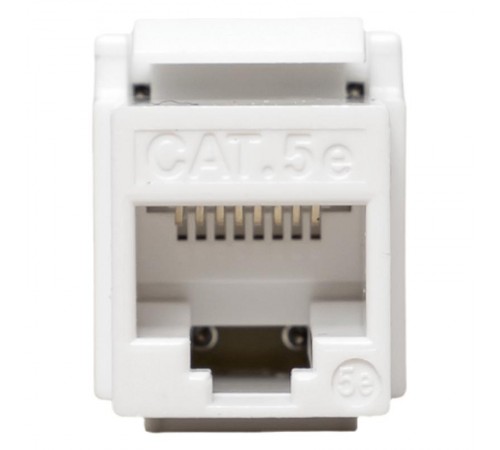Модуль Keystone TERACOM PRO Cat.5E RJ-45 неэкранированный 110 IDC 180 градусов белый  TRP-KSTN-180D-5EUTP-WH  EKF