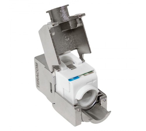 Модуль Keystone TERACOM PRO Cat.5E экранированный STP 110 IDC 180 градусов самозажимной  TRP-KSTN-T180D-5ESTP  EKF