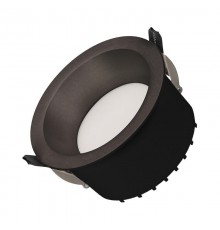 Светильник MS-DROP-BUILT-R105-14W Day4000 (BK, 85 deg, 230V) (Arlight, IP54 Металл, 5 лет)  041496  Arlight