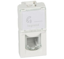 Розетка Mosaic 1М RJ11 4конт.  078730  Legrand