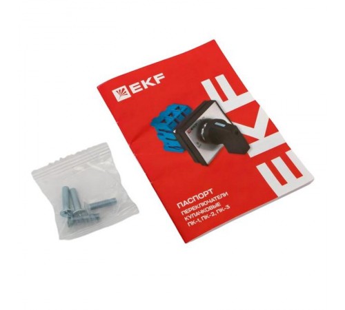 Переключатель кулачковый ПК-2-13 25А 3P "ВКЛ-ВЫКЛ" IP65  pk-2-13-25-65  EKF