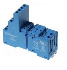 Розетка с винтовыми клеммами (с зажимной клетью) для реле 55.32, таймера 85.02; применяются модули 86.00, 99.02  9402SPA  Finder