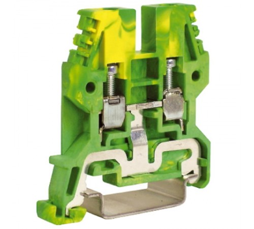 Зажим для заземления TEO.4 желт.зелен. 4 кв.мм  ZTO430  DKC