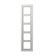 Рамка 5-кратная; светло-серая  LSD985LG  Jung