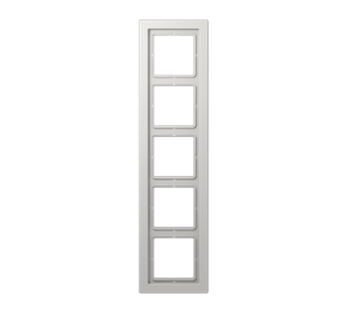 Рамка 5-кратная; светло-серая  LSD985LG  Jung